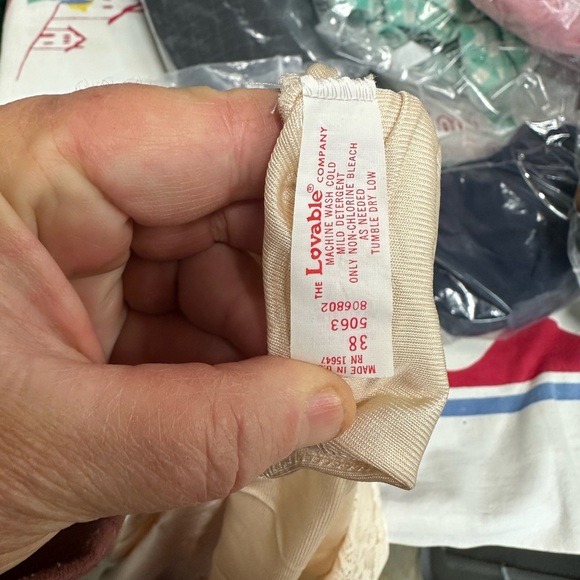 Elegant Cream Slip Dress with Lace Trim - Picture 3 of 8